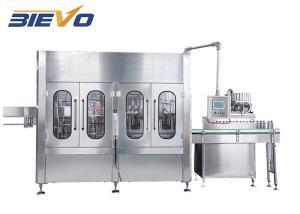 2000bph 3 Phase 0.7Mpa Automatic Soft Drink Filling Machine