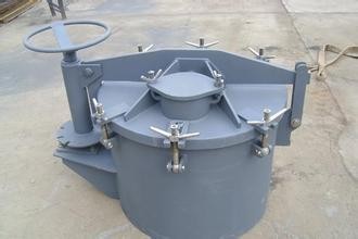 Round Hatch Covers, Horizontally Opening Oil Tight Hatch Cover For Oil Tanker