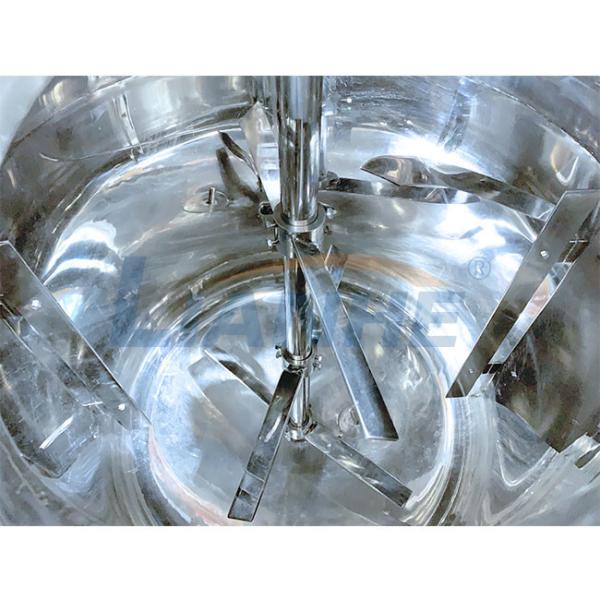 Liquid Detergent Homogenizer Emulsifier Mixer Machine Single Layer Stainless Steel
