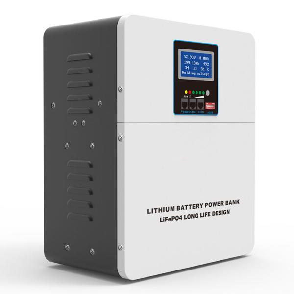 Wall mounted 24v 100ah 5kw 10kw 20kw Lifepo4 Lithium ion Energy Storage Battery Rechargeable Pack for Home solar system