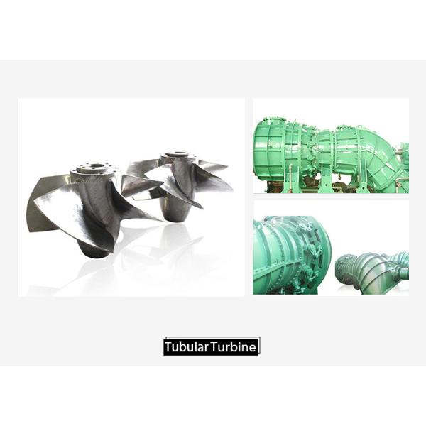 Bulb Tubular Hydro Turbine Generator , Mini Tubular Turbine Generator