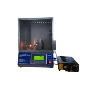 China Textile Testing Machine 45 Degree Automatic Flammability Tester wholesale