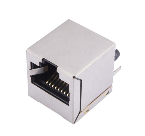 Quality 125 VAC RMS RJ45 Ethernet Connector Plug 10Base 100Base for sale