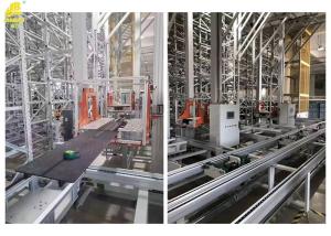 Q235 Steel Drive In Drive Through Racking System For Large Amount Of Cargo