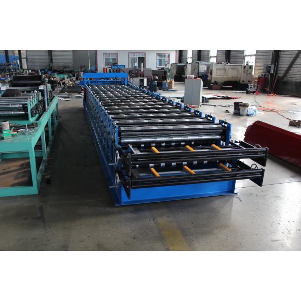 Double Layer Trapezoid And Glazed Roof Panel Roll Forming Machine