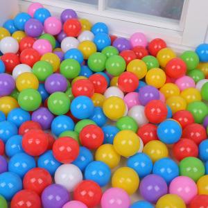 China hot selling Colorful soft pit ball,ocean ball,plastic ball color assorted any pack wholesale