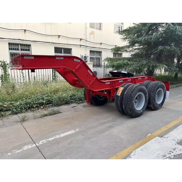 Heavy Duty Full Cargo Trailer Dolly Trailer High Strength Full Thickness Drop Deck Semi Trailer For Sale In Mongolia