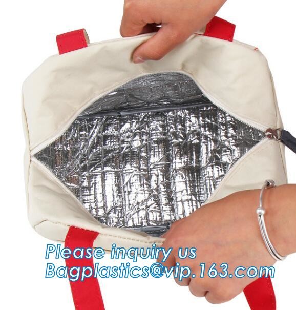 Customized logo printing insulated food delivery cooler bag,wholesale waterproof food delivery thermal bags bagplastics