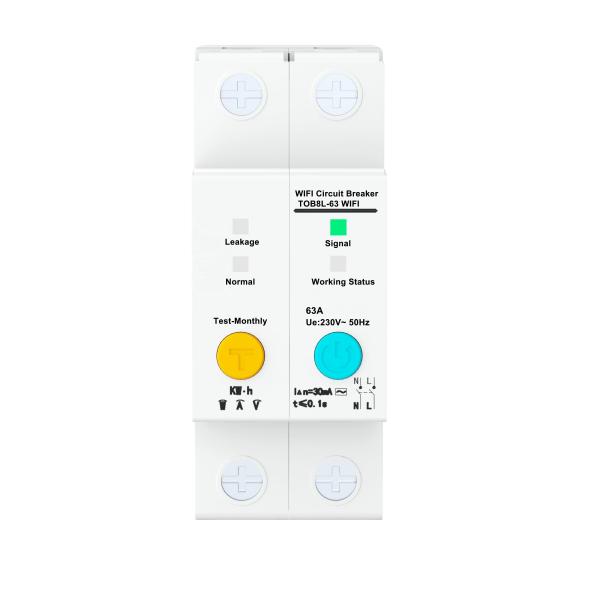 Quality Intelligent WIFI Circuit Breaker with 2Poles 63A for sale