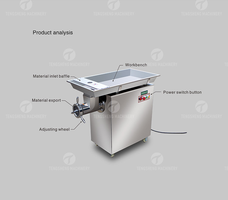 4KW Mashed Meat Mincer Machine Electric Commercial stainless steel multifunctional