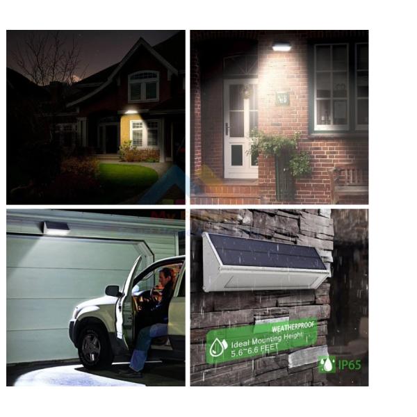 Wall Mounted Solar LED Wall Lamp