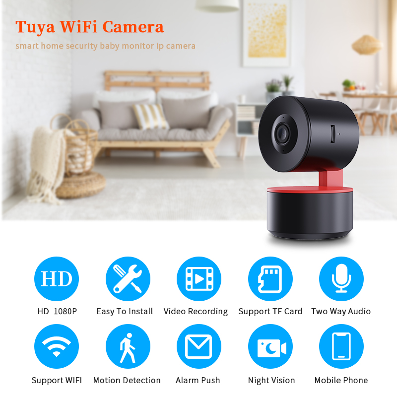 2MP Tuya Smart Camera 10m Infrared
