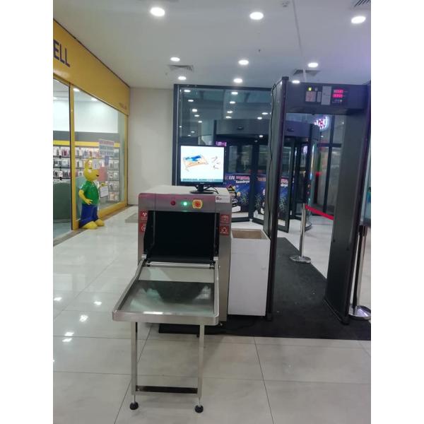 Full Body 6 Zone Walk Through Metal Detector IP55 For Public Security Checking