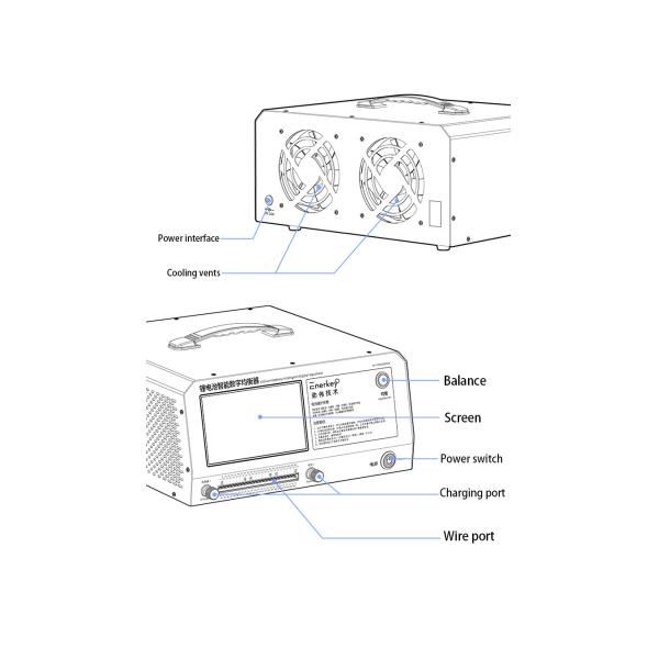 Enerkey 2S-24S 14A Automatic Intelligent Equalizer Batteries Balancer For NCM LFP/ LTO Battery Pack