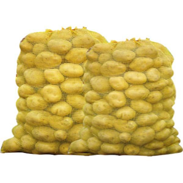 Agriculture Drawstring Poly Mesh Bags For Produce , Polypropylene Mesh Packing Bags