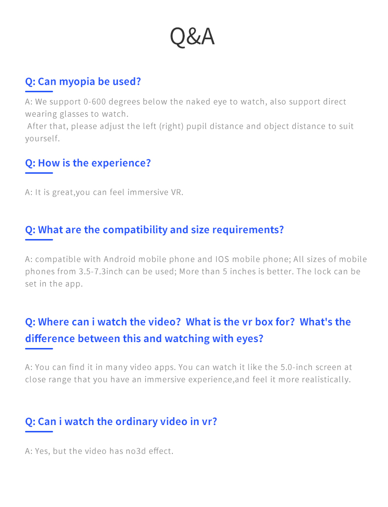 Wireless Headphones AR Headset for TV Movie Video Games Compatible IOS Android Virtual Reality Smart VR Box 3D Glasses Helmets