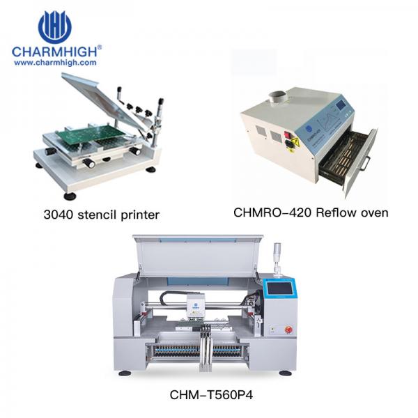 Quality High Precision CHM-T560P4 5500cph SMT Production Line For Assembly for sale