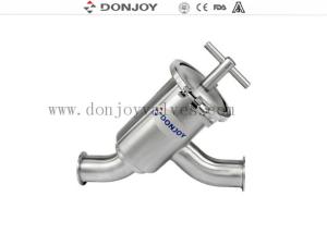 China SS316L Y Type Filter With 100 Mesh / Food Grade Strainer wholesale