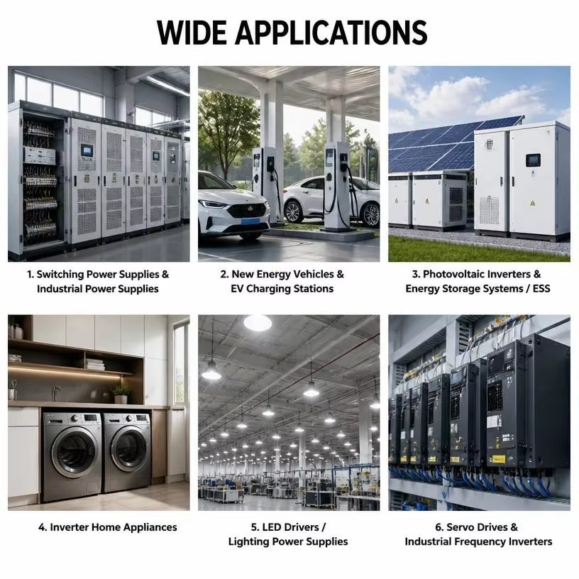 Custom EE14 High Frequency Transformer Manufacturer for DC-DC Flyback Converter