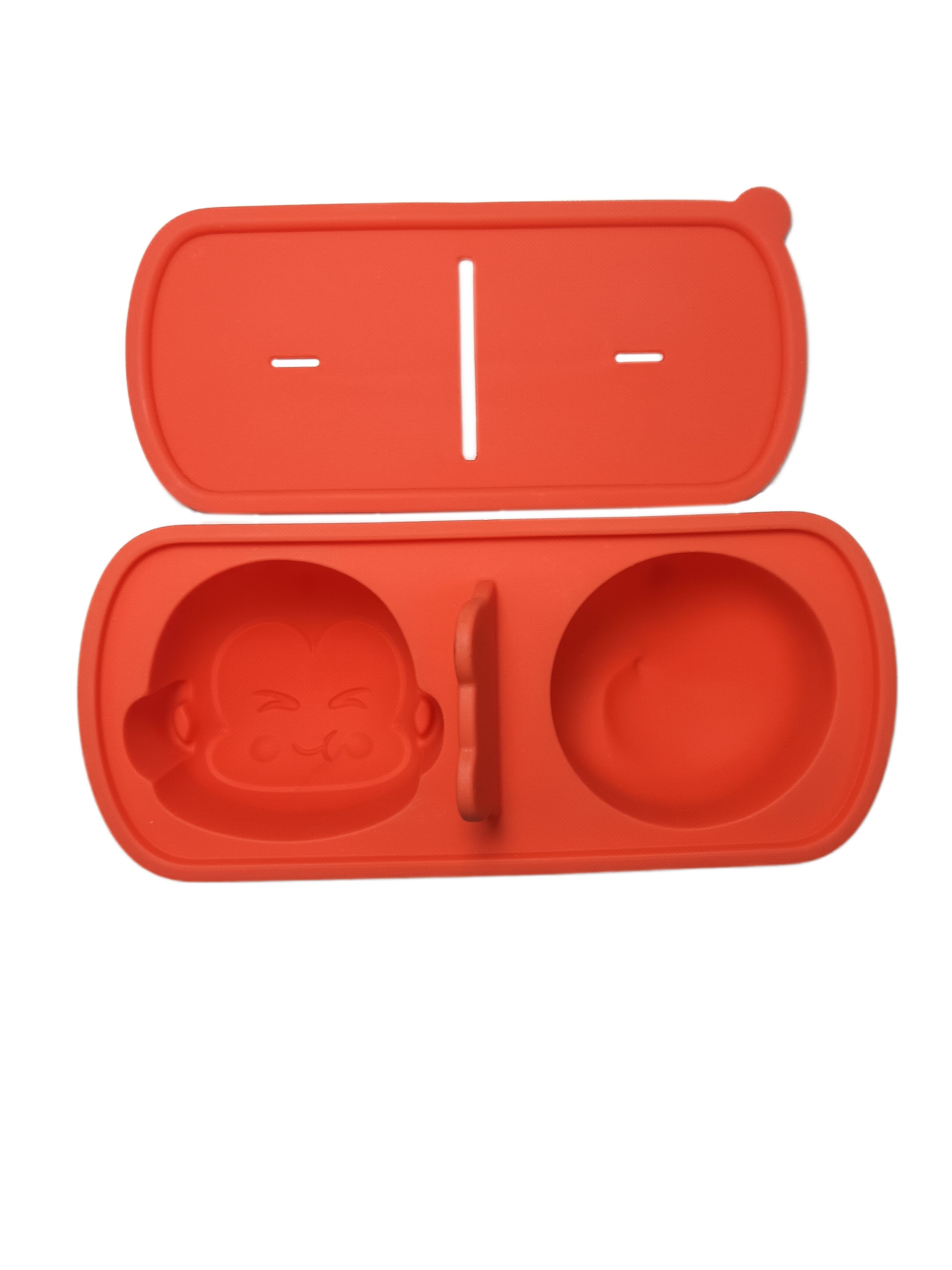CPSIA Compliant Sustainable Silicone Food Mold For Baby Children With Size Is 13.5*6.3 cm And Weight is 46 Gram