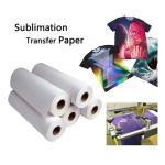 44 Inch *100m 29 Gsm Breathable sublimation printing paper For Dye Sub Printing