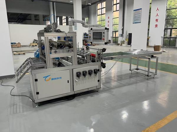 Highly Efficient Air Filter Pleating Machine 100pcs/min - 150pcs/min With A