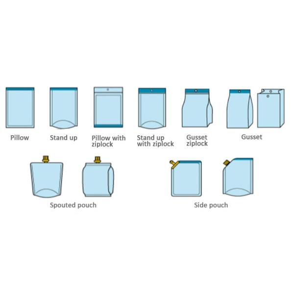 Solid Granule Food Bag Premade Pouch Packing Machine