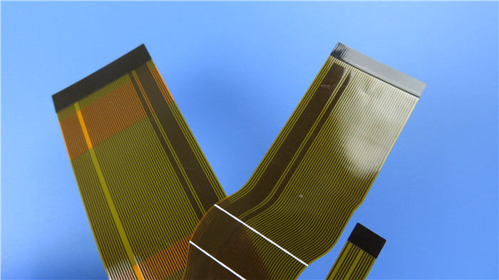 Flexible Printed Circuit (FPC) | Flex Circuits Strip Immersion Gold | Polyimide Flex PCB for Wireless Broadband Router