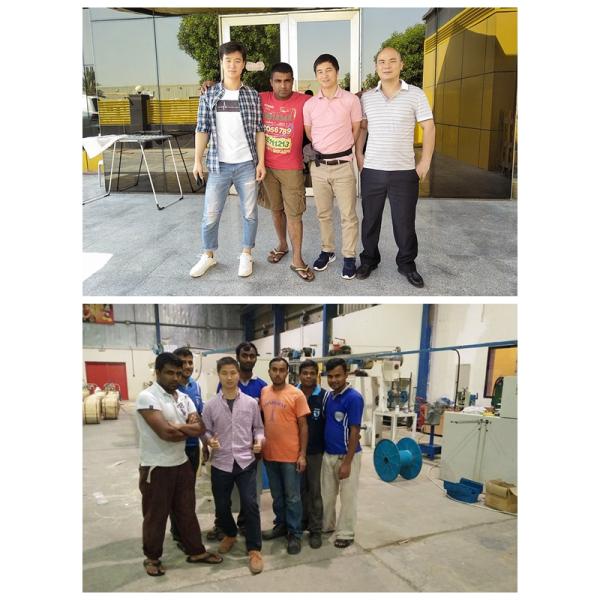 One Core Wire And Cable Machinery Flxible Copper Wire Extrusion Machine