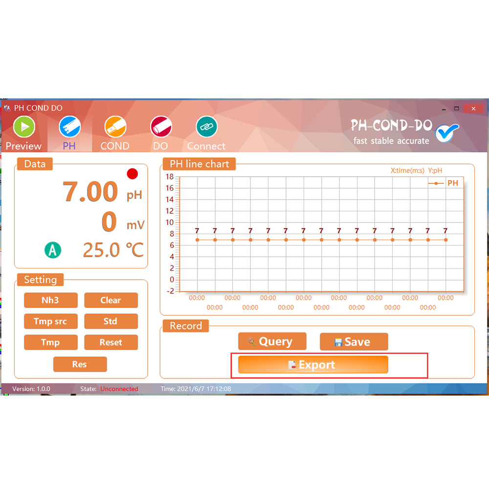 1 Point Calibration Peak Instruments Digital Touch Screen Electrical Conductivity Meter