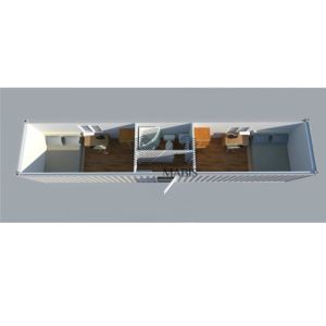 China New Design Luxury Prefab Container Homes 40ft Shipping Container wholesale