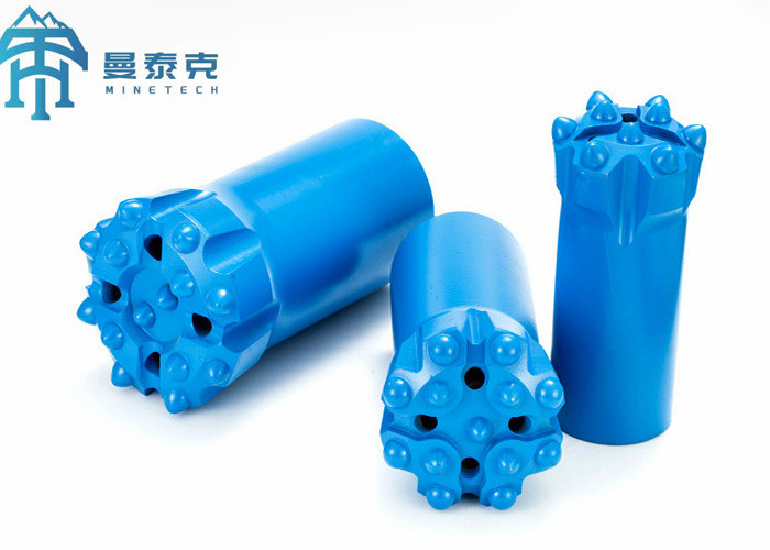 Thread Button Blast Hole Drill Bits , Oem 76mm T38 Drill Bit