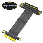 270° Reverse PCI-E Slot PCI-e 4X Extension Cable Boost Your Data Transfer
