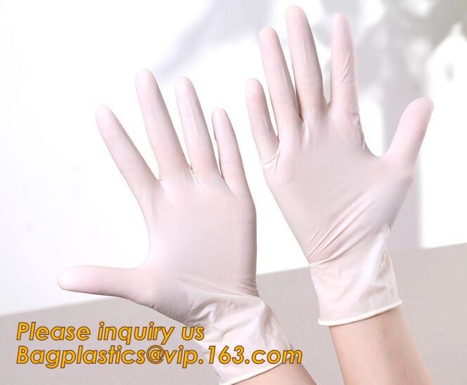 Medical Disposable Nitrile Coated Hand Gloves,Industrial Garden Working Resistant Disposable Nitrile Black Gloves BAGEAS