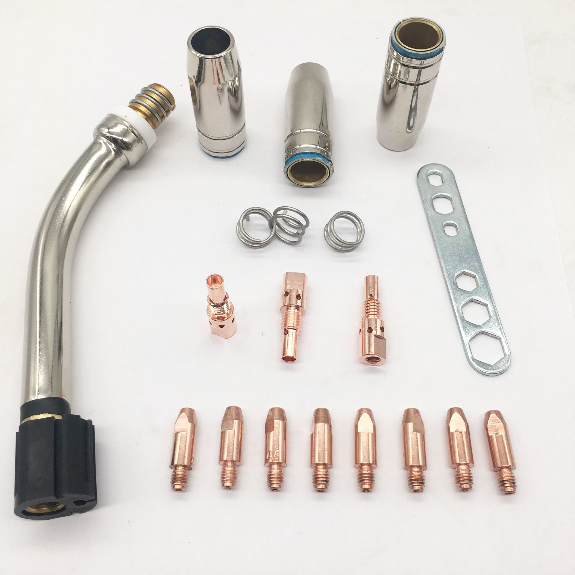 25AK Binzel Welding Torch Ergonomically Superior Handle 60 Degree Duty Cycle