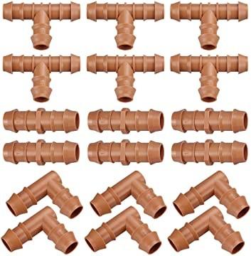 Quality Universal Barbed Coupling Fitting Irrigation Tubing Connectors For 1/2" Drip Tubing for sale