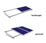 Rust Resistance Solar Panel Mounting Bracket Tripod Frame Solar Panel Support