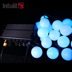 China 116 Watt Dimmable Globe String Lights For Patio LED Hanging Lamp on sale