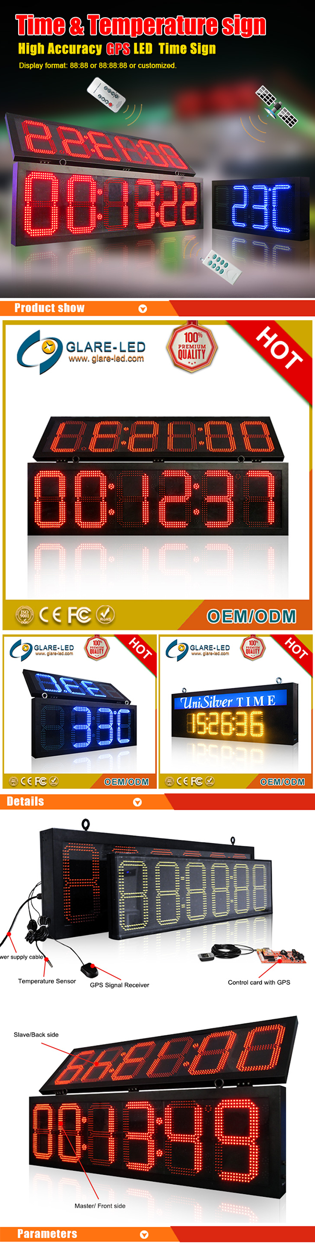 Trailer Mobile Led Advertising Display with 70° Viewing Angle and 60HZ/50HZ Power Input