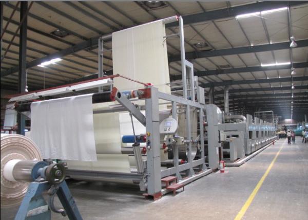 Quality Complete Automation Fabric Stenter Machine Horizontal Rail Type Air Cooling Type for sale