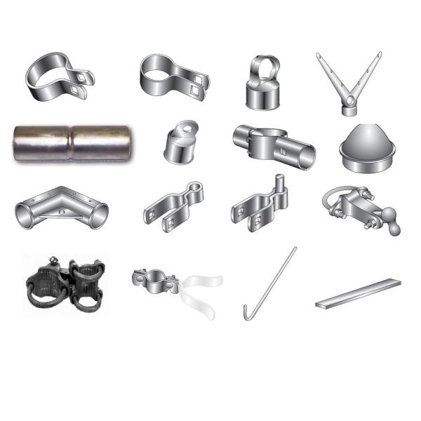 40x40mm Zinc Coated Chain Link Fence , 1.8mm Diameter Diamond Wire Mesh Fencing