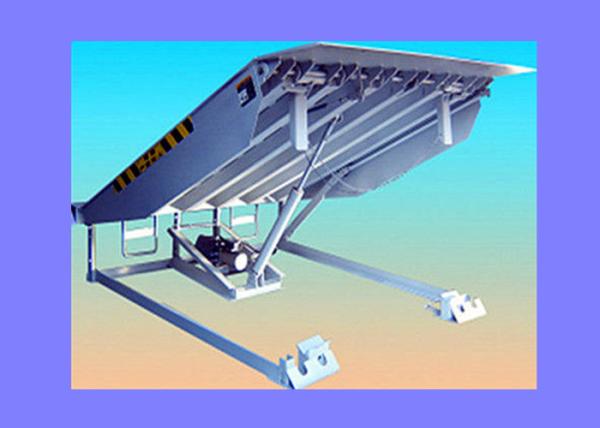 Quality 10 Tons Hydraulic Loading Dock Leveler With 15 mm Thickness Extension Lip Plate for sale