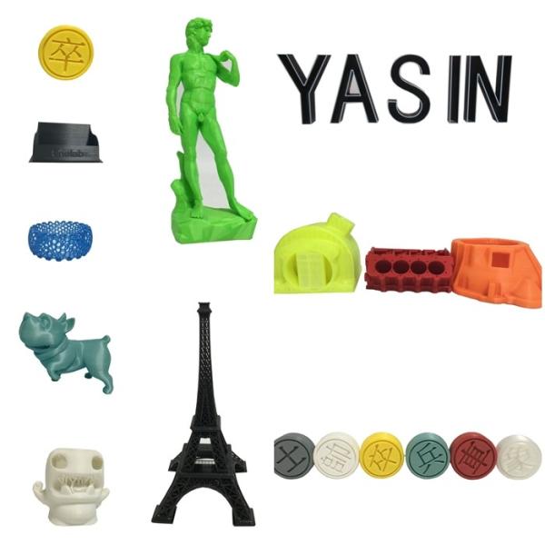 Black Carbon Fiber 3D Printer Filament , 3d Printing Filament 1.75mm 2.85mm