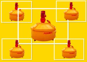 Counter Flowing Current Planetary Cement Mixer High Efficiency Of Mixing 750L