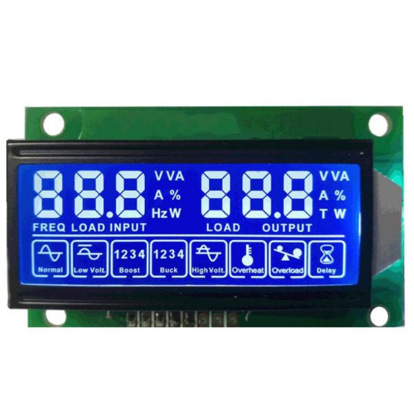 HT1621 Controller Segment Code LCD Display Module, Customize Segment LCD Display With Backlight