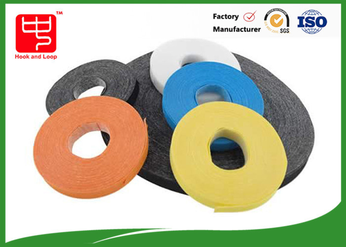 Colorful Hook And Loop Rolls / Soft Heavy Duty Hook And Loop
