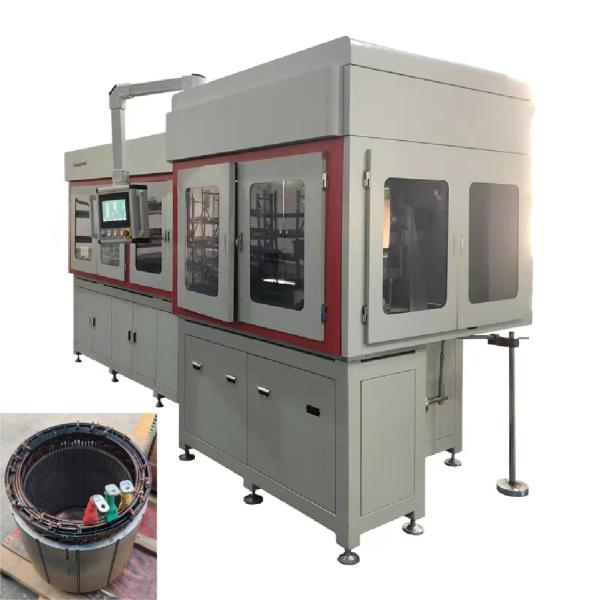 Quality OEM Automatic Hairpin Motor Winding Machine For Large Mining Truck Single Stator for sale