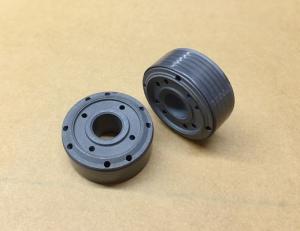 Low friction coefficient Shock Absorber Piston with iniclined hole