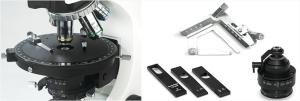 China Center Adjustable Polarized Light Microscopy Rotatable 360° Polarizing Unit wholesale