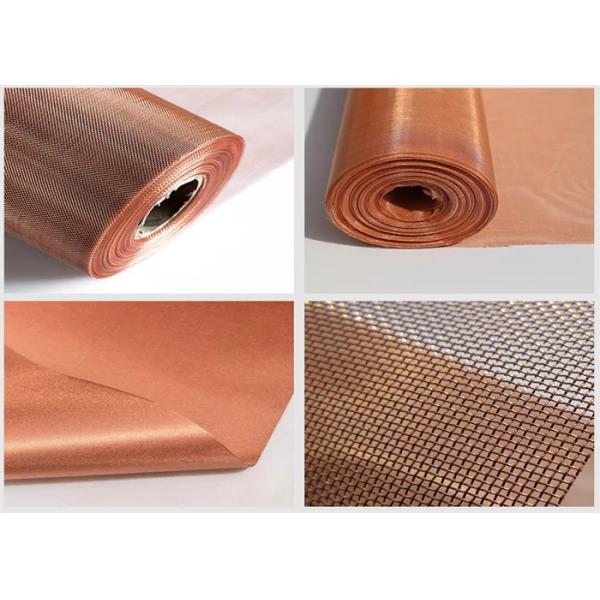 80 150 180 Micron Braid Phosphor Bronze Wire Mesh Good Conductivity